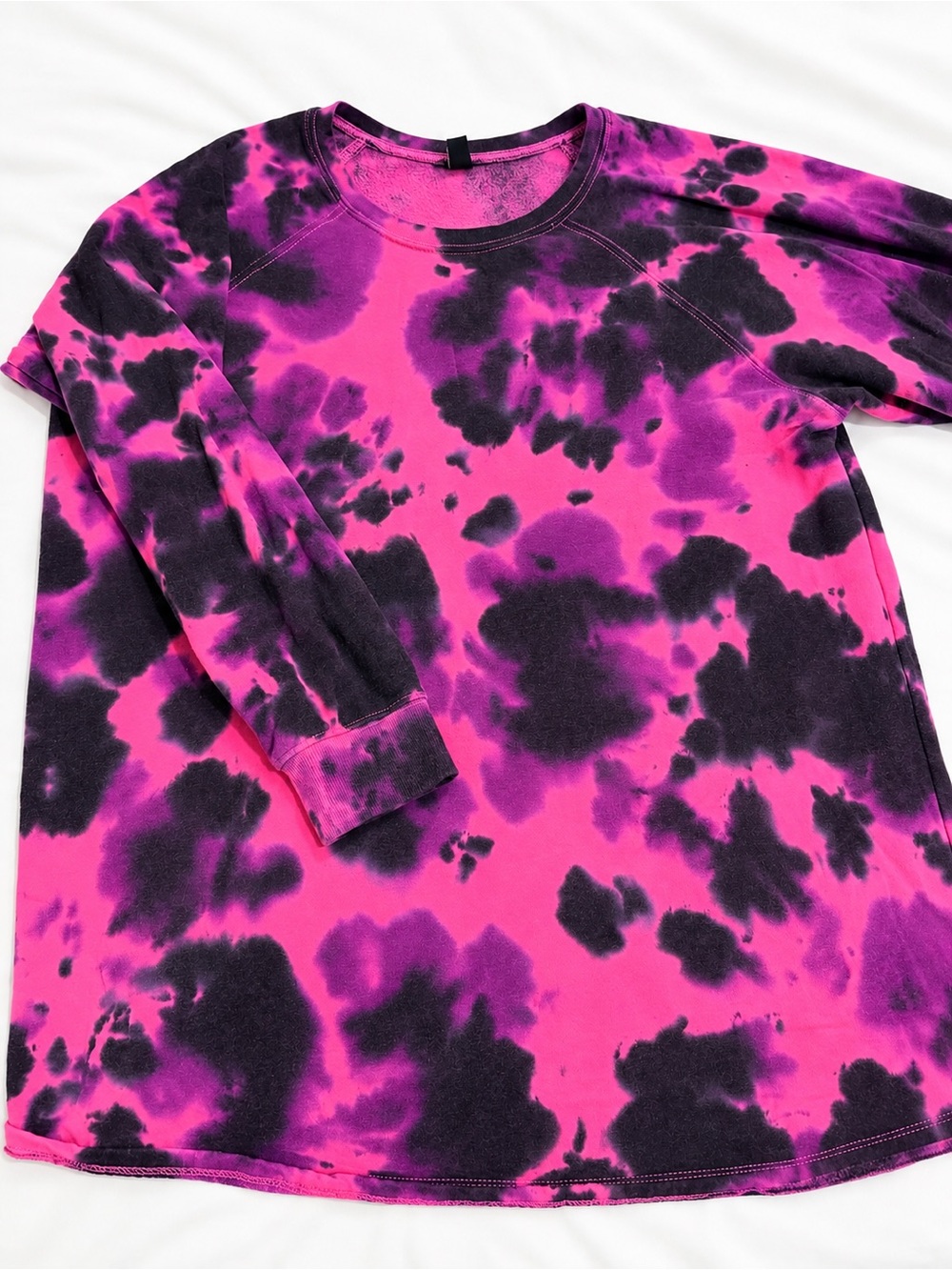 Torrid tie dye cozy crew neck 2